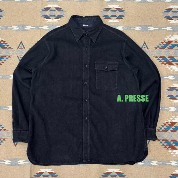 [2] 아프래세 CPO 셔츠 네이비