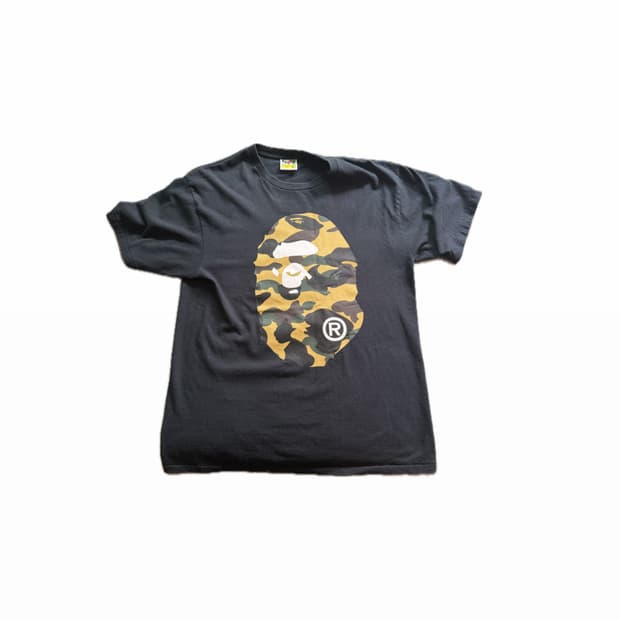베이프 카모 반팔XL