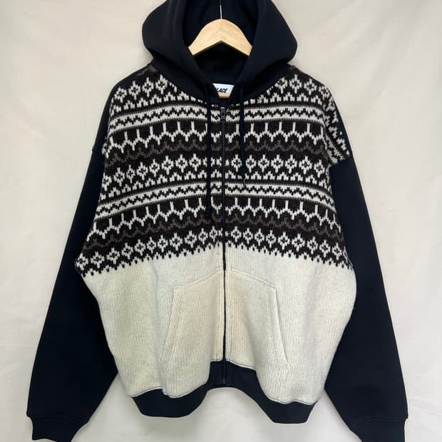 준야와타나베 x 팔라스 24FW 니트 후디