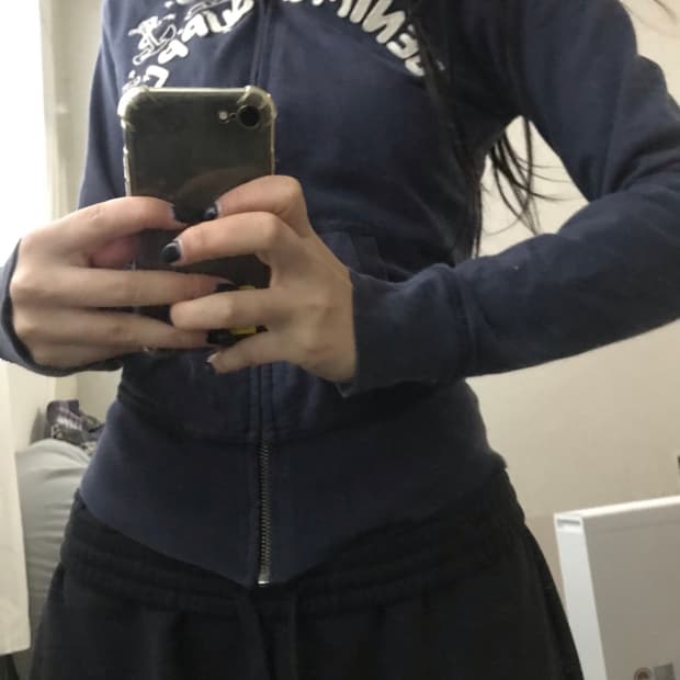 폴로 데님&서플라이 딱붙핏 후드집업