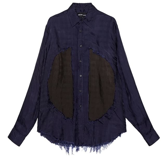 EDWARD CUMING LUNG 서클 윈도우 셔츠