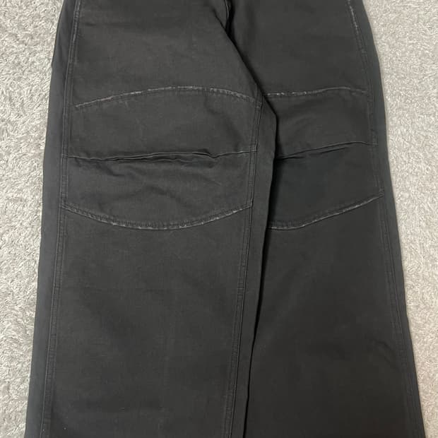 [M] Mjd 캔버스 3D 니 팬츠 차콜