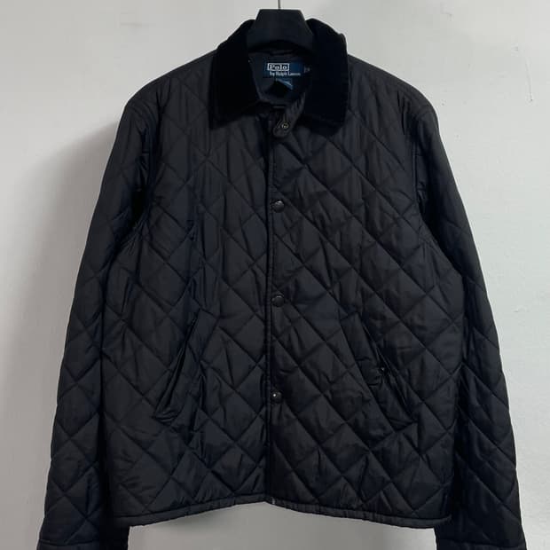 폴로 랄프로렌 블랙 퀼팅 자켓 (on.145)