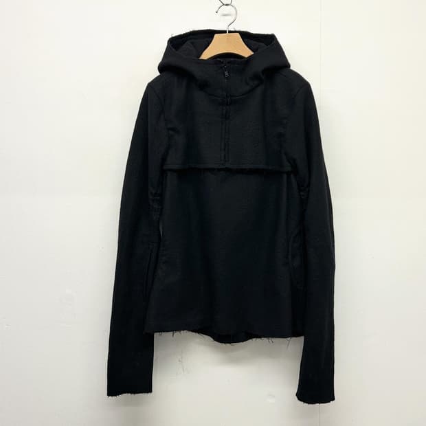 7.MAY SHELTER LEEWORKS 울 후드 풀오버자켓