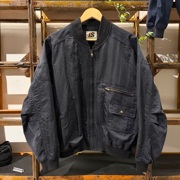 80s issey miyake sports nylon bomber