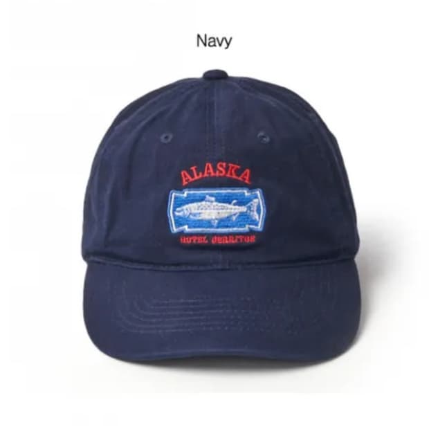 Alaska salmon ball cap