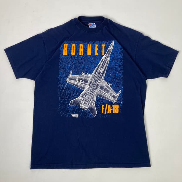 90s Single Stitched Tee (navy)