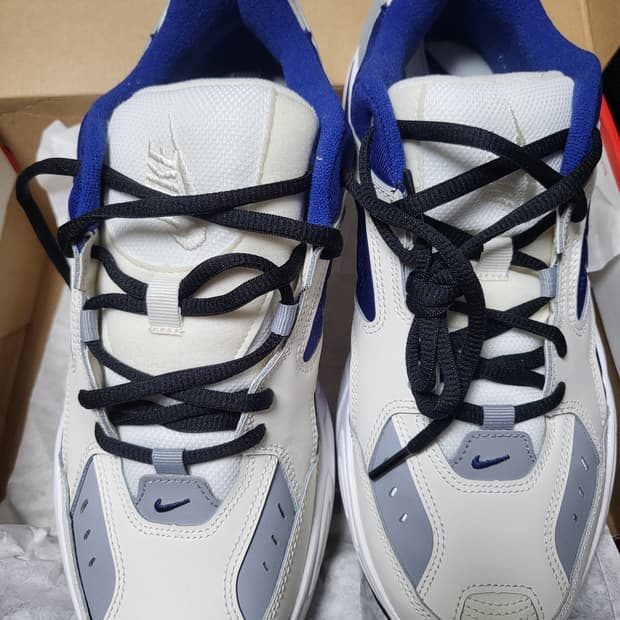 나이키 m2k 테크노 로얄블루 스니커즈