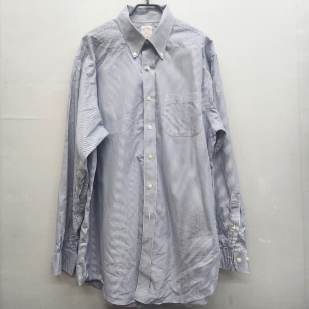 브룩스 브라더스 스트라이프 원포켓 셔츠 2XL