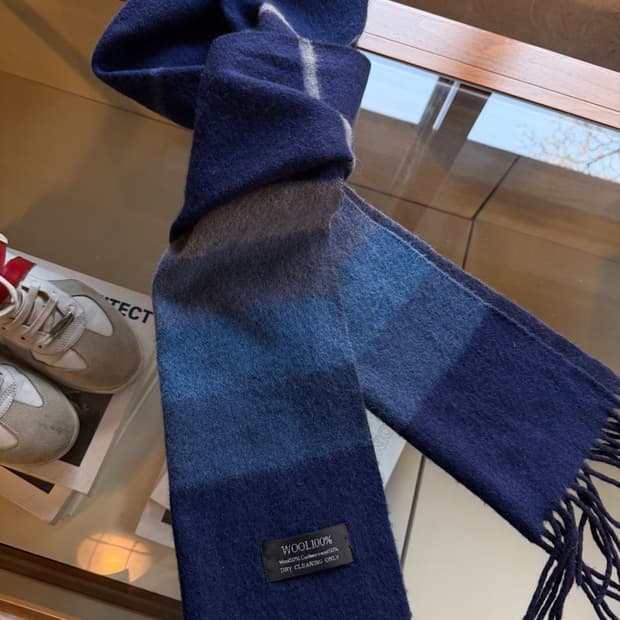 브리티쉬 울 캐시미어 머플러