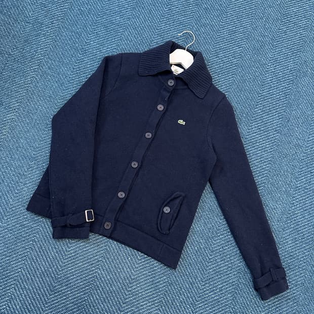 [여성95] 라코스테 카라 가디건