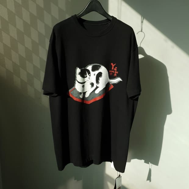 Y's print tee by Yohji Yamamoto