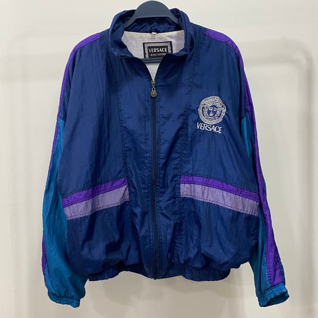 베르사체 진스 꾸띄르 올드스쿨 바람막이 자켓