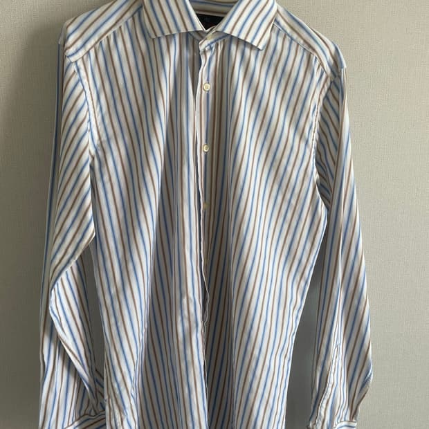 에트로  면 줄무늬셔츠