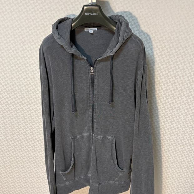 [백화점정품] 제임스 펄스(James Perse) 프렌치 테리 후드 집업