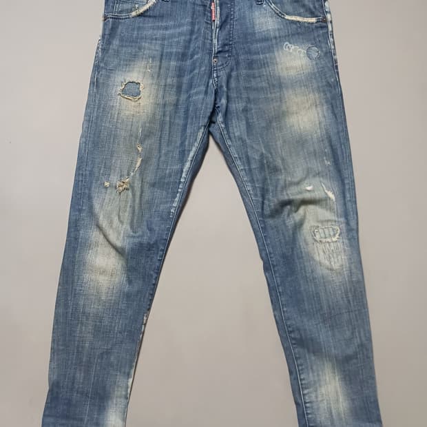 [34] 정품 디스퀘어드2 오렌지탭 쿨가이진 청바지