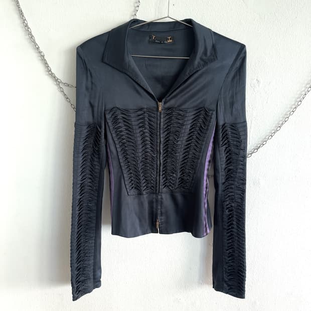 구찌 by 톰포드 SS04 런웨이 실크 자켓