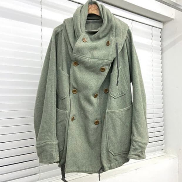 캐피탈 멜톤 울 링코트