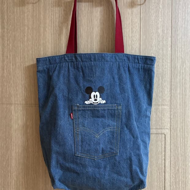 리바이스 데님 에코백