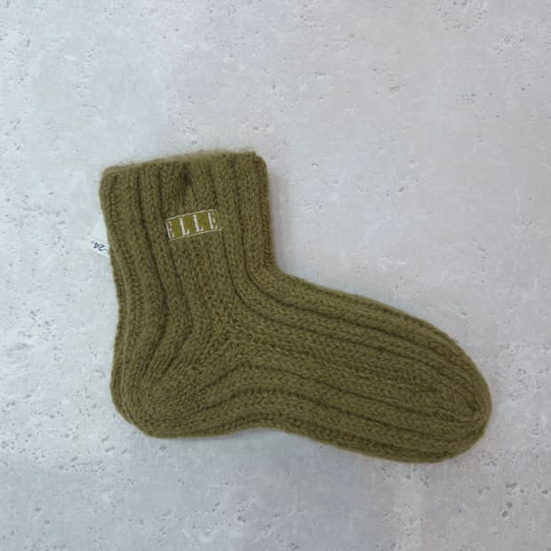 일본제 ELL울 혼방 니트 양말