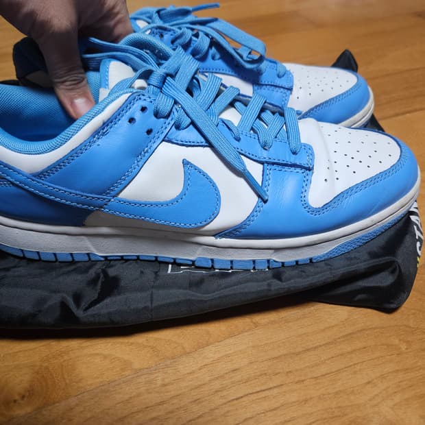 나이키 덩크로우 유니버시티 블루 270