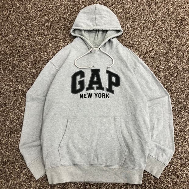GAP 그레이 뉴욕 후드티 