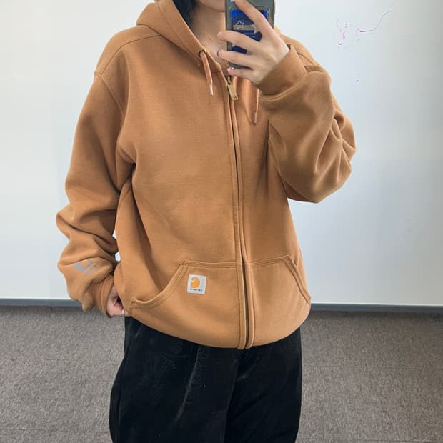 Carhartt 칼하트 래인디펜서 된장써멀 후드집업
