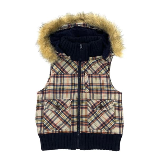 JPN CheCk check vest padding