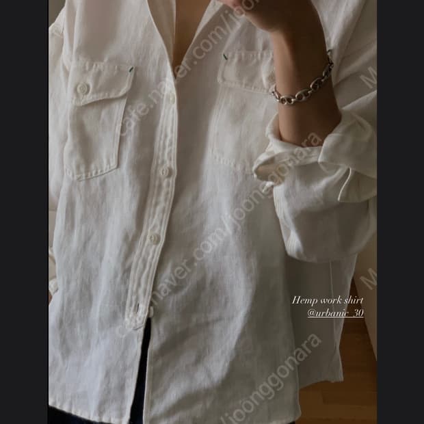 얼바닉30 hemp work shirt