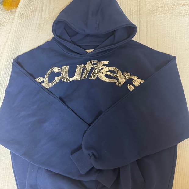 스커퍼스 애니멀 후드 블루 M사이즈 실착 1회