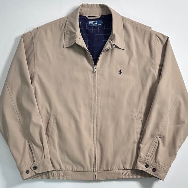 폴로 랄프로렌 베이지 바이스윙 자켓