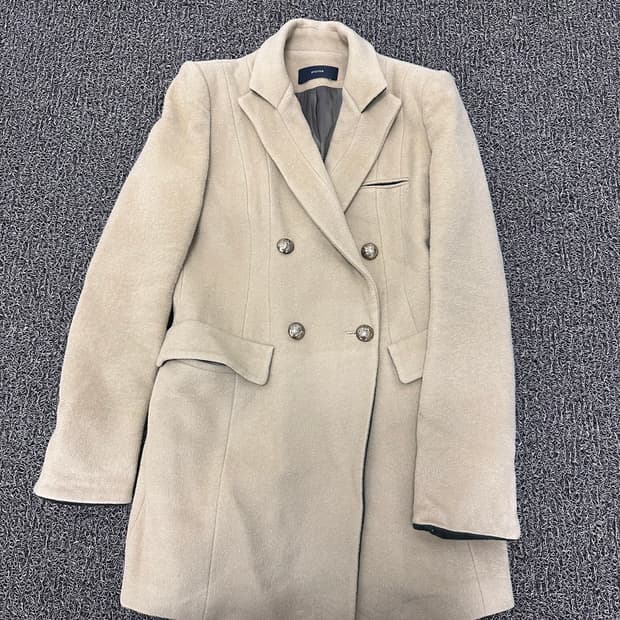 SYSTEM 시스템 한섬 여성 양모 카시미어 코트 신장 160