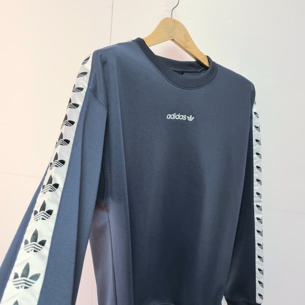 남성 아디다스 OG 불꽃 트레포일 기능성 맨투맨 트레이닝복 긴팔 티