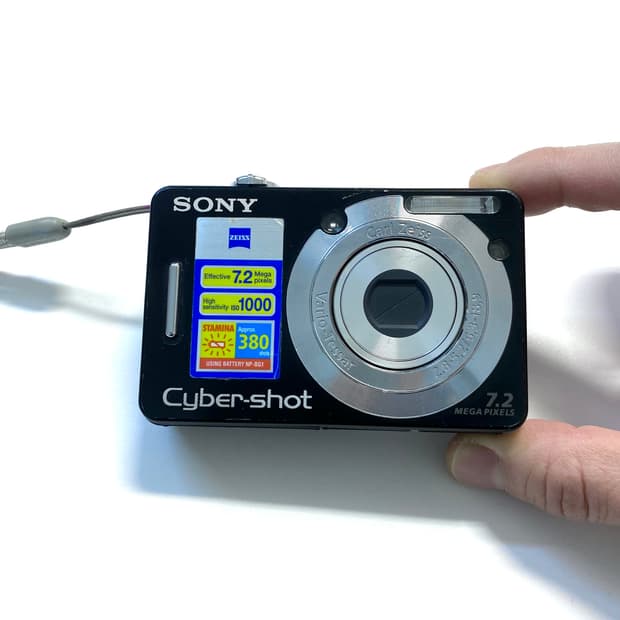 소니 사이버샷 DSC-W55 디지털 카메라