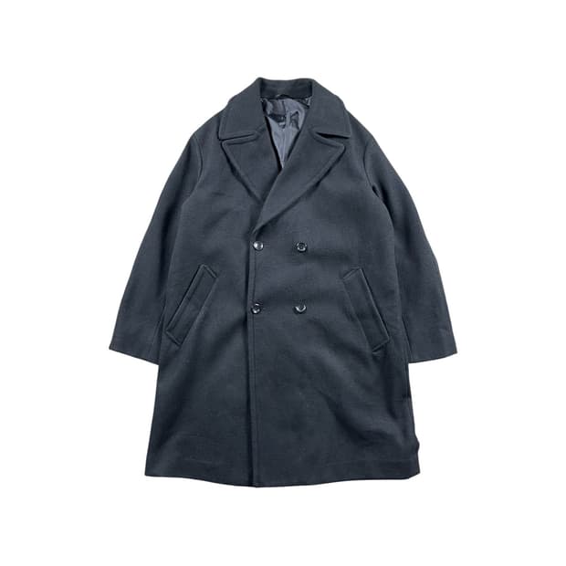 Comme ca ism 피코트 디테일 롱코트 