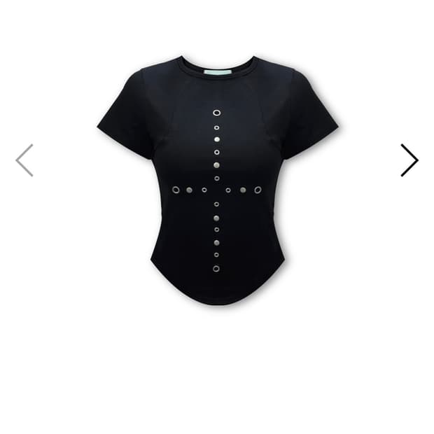 0104 S/NO.27 PATCH RIVET T-SHIRT 반팔티