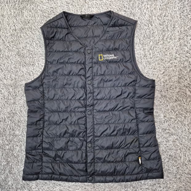 내셔널 여성 경량 구스다운 패딩조끼 85(XS)