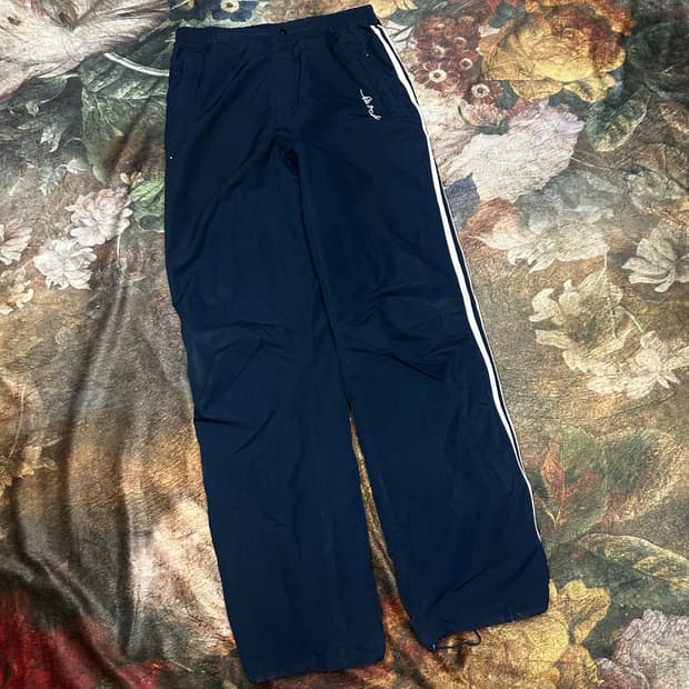 아디다스 빈티지 올드스쿨 삼선 네이비트랙팬츠 M