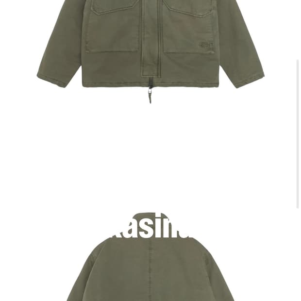 스투시 인슐레이티드 필드 자켓 올리브(M사이즈)