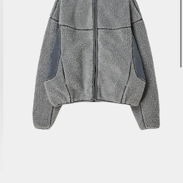 ee fleece jacket  grey L사이즈
