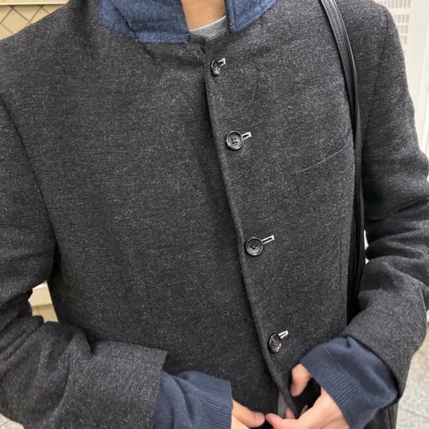 [L] 꼼데가르송 옴므 울 블레이저