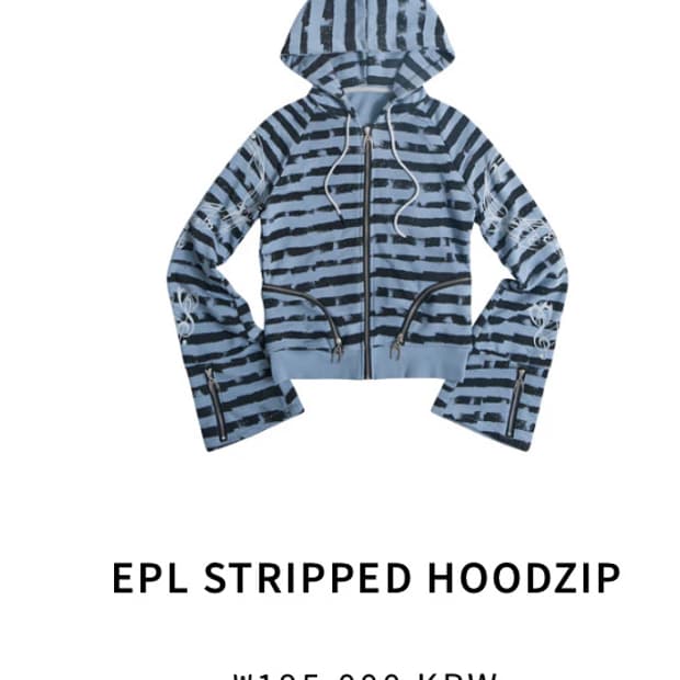 코지월드와이드 epl stripped hoodzip 후드집업
