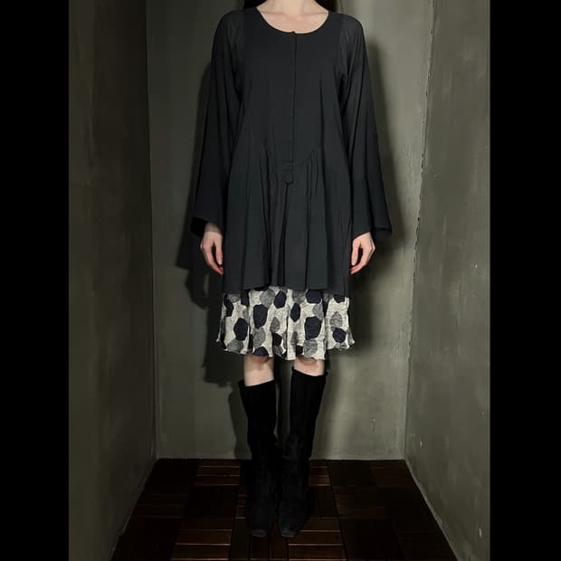 이사벨 마랑 플레어 슬리브 드레스