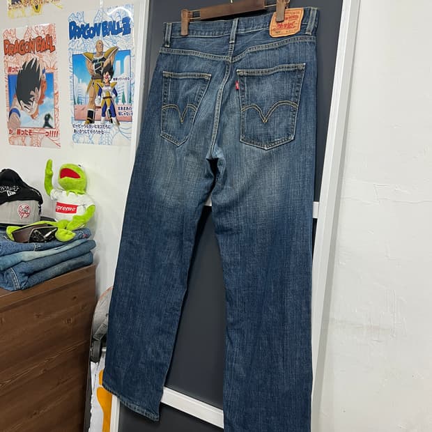 00s Levis 리바이스 569 루즈 스트레이트 데님 팬츠
