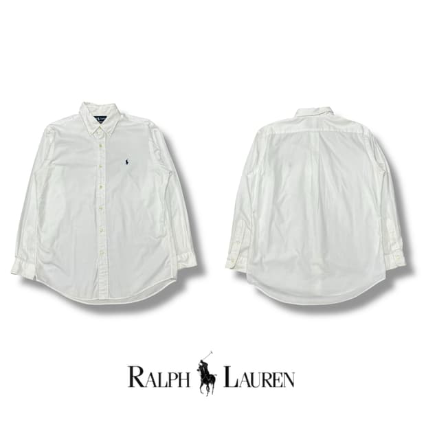 폴로 랄프로렌 화이트셔츠 s08726