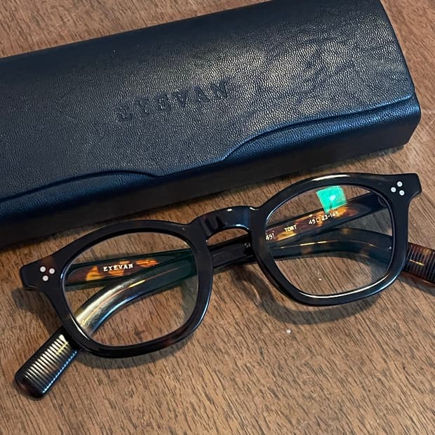 Eyevan 아이반 새들러 45사이즈 톨토이즈 거의 새상품