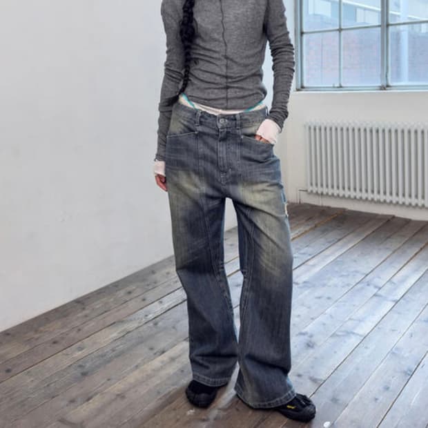 포르테나 데님 미시착 새상품 S사이즈