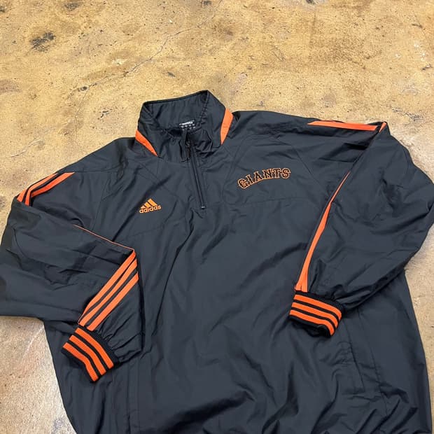 [정품/M] 아디다스 자이언츠 바람막이 아노락 b17