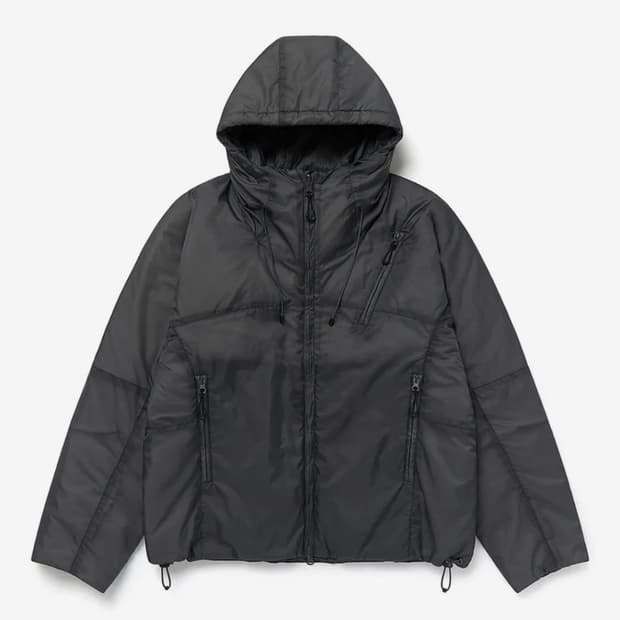 (구해요!!!) 패러킷 리버시블 신슐레이트 패디드 점퍼 차콜