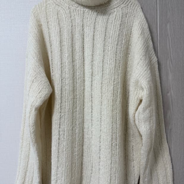 RUS 루스 후타고 알파카 니트 S